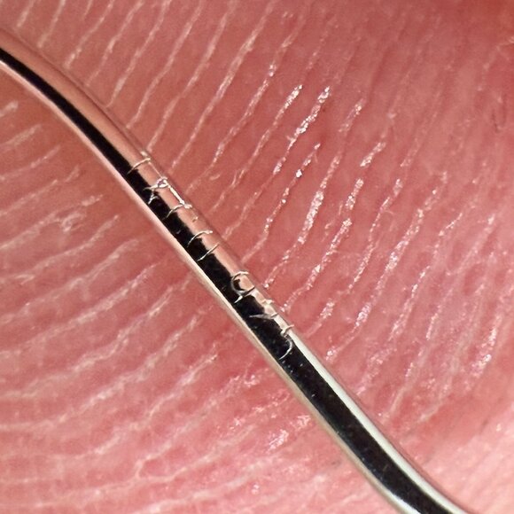 Tiffany & Co X Elsa Peretti Silver Mesh Drop Earrings - Picture 10 of 10